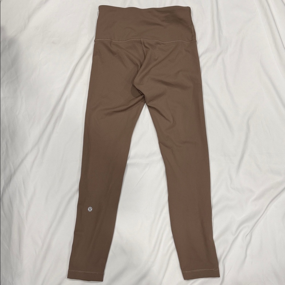 Lululemon Wunder Train High-Rise Ribbed Tight 25” Size 4 - Picture 3 of 5